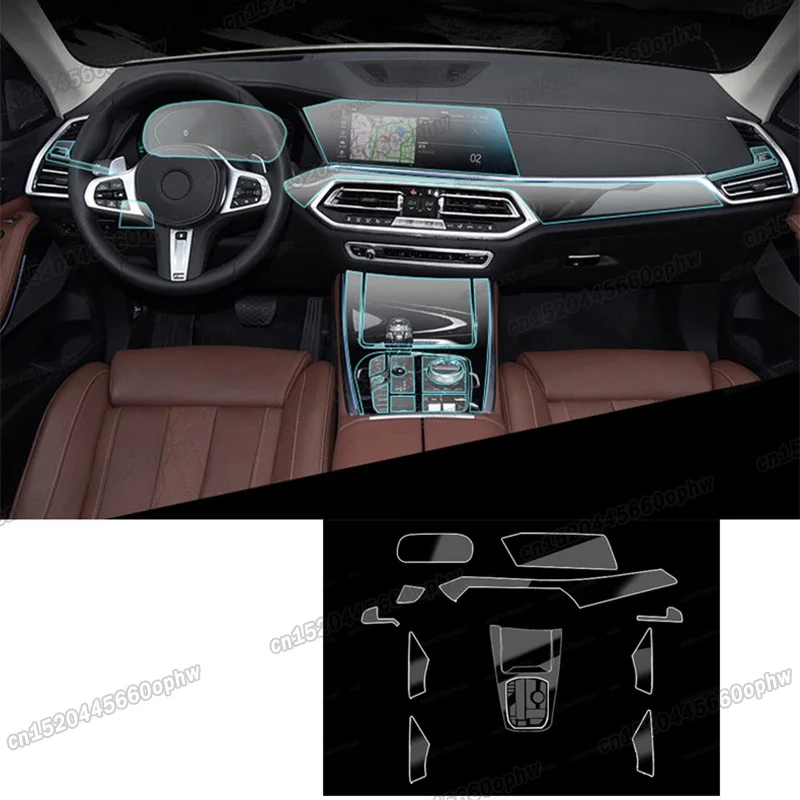 HD transparent anti-scratch protector film interior car dashboard gps screen sticker for bmw x5 g05 2019 2020 2021 2022 panel
HD transparent anti-scratch protector film interior car dashboard gps screen sticker for bmw x5 g05 2019 2020 2021 2022 panel