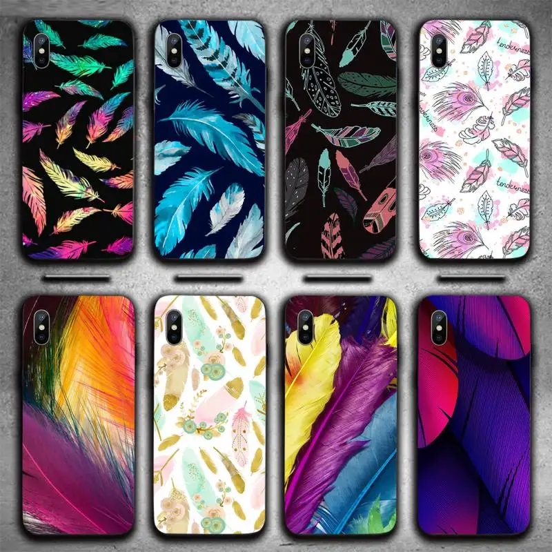 Colorful Feathers pattern Phone Case For iphone 12 11 13 7 8 6 s plus x xs xr pro max mini
Colorful Feathers pattern Phone Case For iphone 12 11 13 7 8 6 s plus x xs xr pro max mini