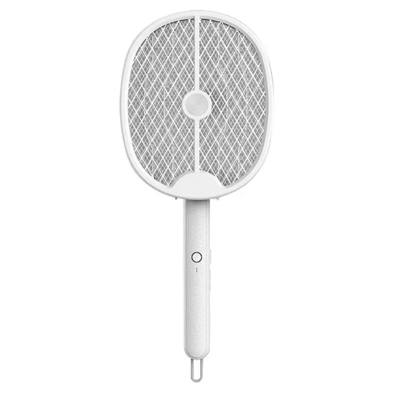 2 в 1, складная ракетка для мушки с 3-слойной защитной сеткой 
2 в 1, складная ракетка для мушки с 3-слойной защитной сеткой