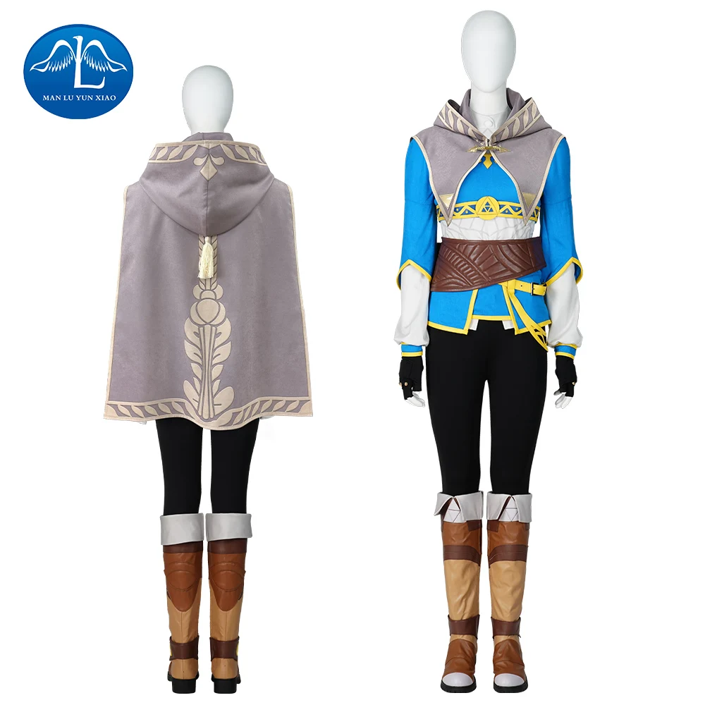 Breath of the Wild Women Prinsess Zelda Costume Anime Game Roleplay Fancy Suit Cosplay Halloween Anime Cosplay Costumes
Breath of the Wild Women Prinsess Zelda Costume Anime Game Roleplay Fancy Suit Cosplay Halloween Anime Cosplay Costumes