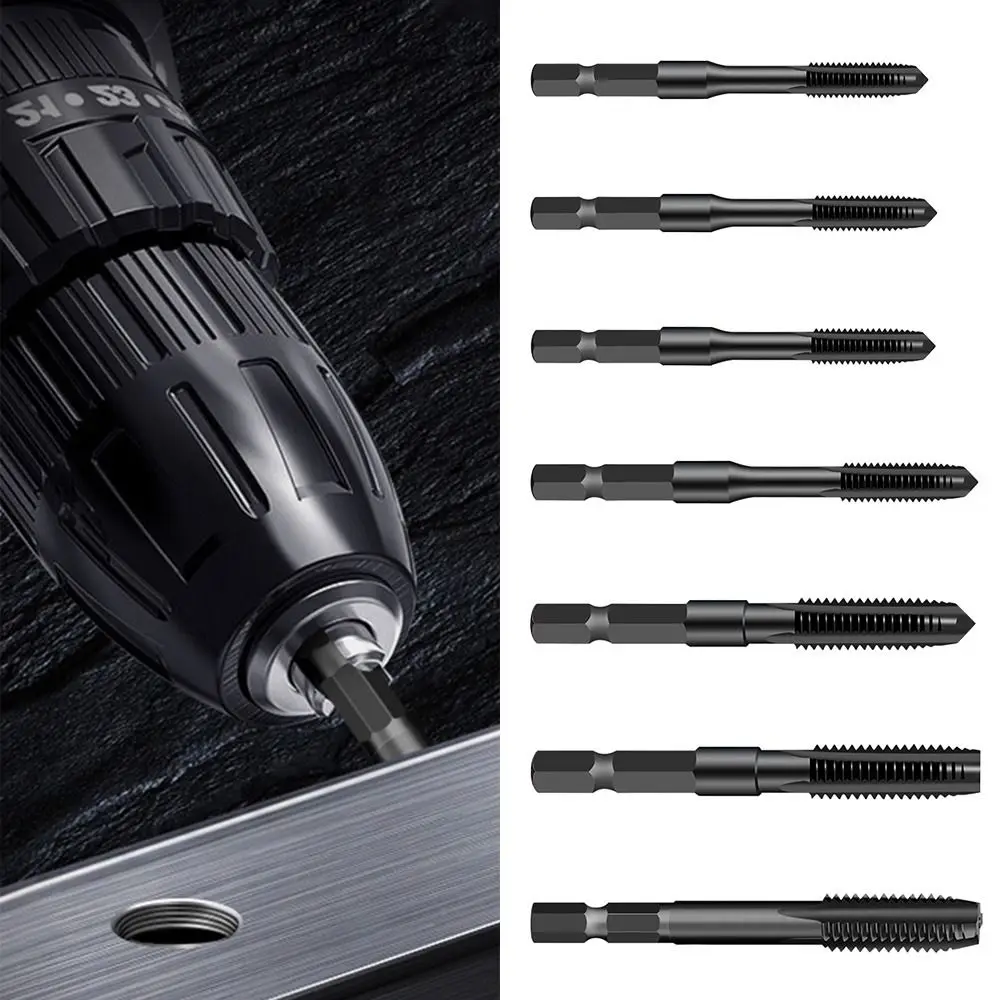 High Speed Steel Household Durable Hexagonal Shank Drill Bit Drill Tap Tapping Hole Opener Straight Slot Tapping
High Speed Steel Household Durable Hexagonal Shank Drill Bit Drill Tap Tapping Hole Opener Straight Slot Tapping
