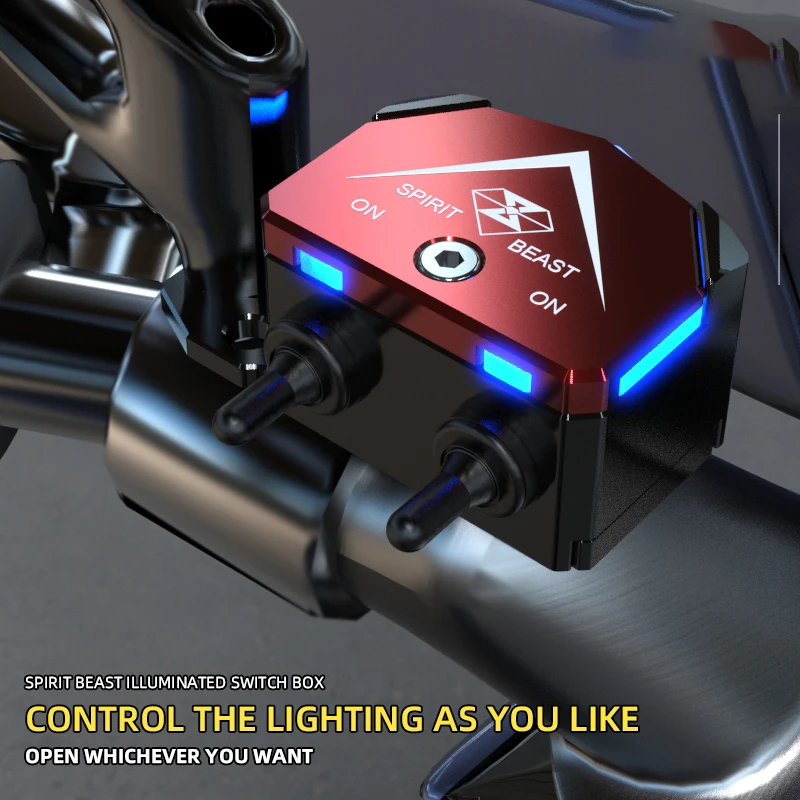 Motorcycle modified dangerous light switch button scooter lighting switch assembly Universal accessories for applicable benelli
Motorcycle modified dangerous light switch button scooter lighting switch assembly Universal accessories for applicable benelli