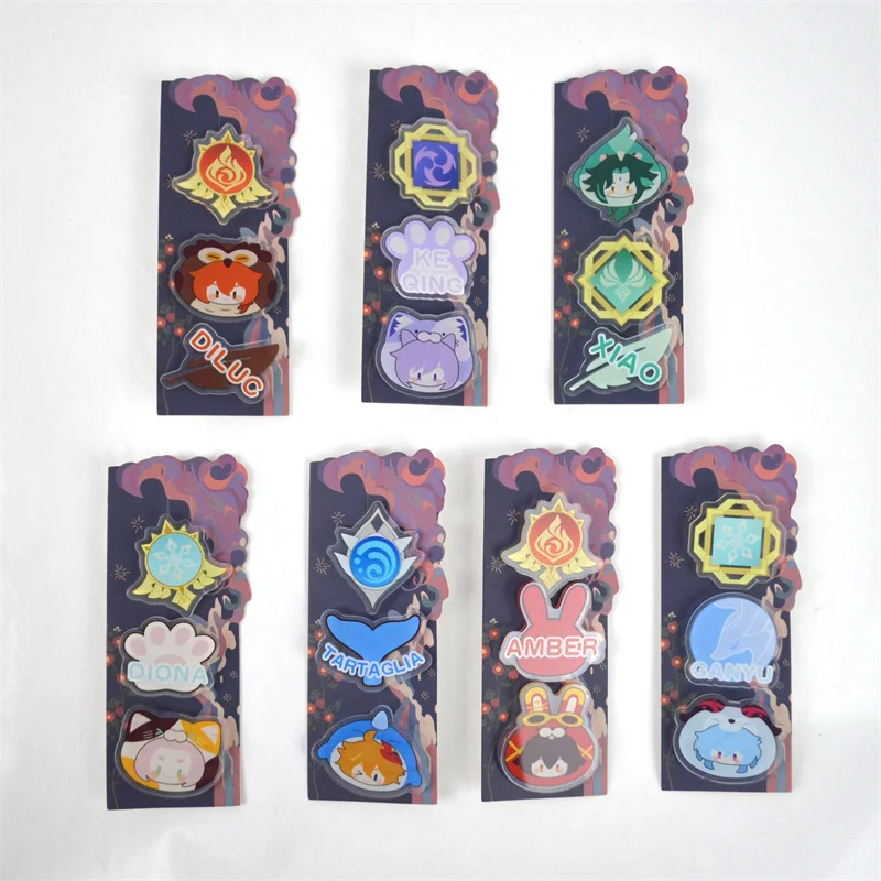 Anime Genshin Impact Ganyu Cosplay Keyring Breastpin Acrylic Figure Keychains Xiao Tartaglia Key Chain For Bag Badge Fans Gift
Anime Genshin Impact Ganyu Cosplay Keyring Breastpin Acrylic Figure Keychains Xiao Tartaglia Key Chain For Bag Badge Fans Gift