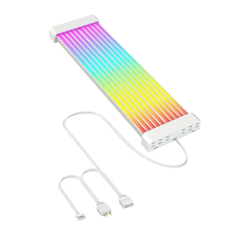 COOLMOON AL200 Flexible Light Bar 5V 3Pin ARGB Sync Line Bendable Chassis Strip PC Decor
COOLMOON AL200 Flexible Light Bar 5V 3Pin ARGB Sync Line Bendable Chassis Strip PC Decor
