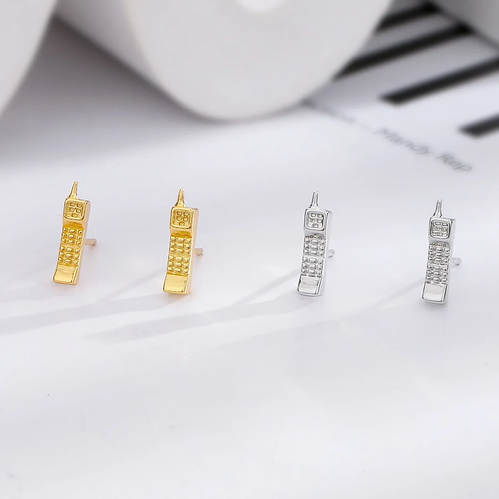VENTFILLE Silver Color Mobile Phone Earring for Women Girl Gift Irregular Fashion Interest Jewelry Set Dropshipping
VENTFILLE Silver Color Mobile Phone Earring for Women Girl Gift Irregular Fashion Interest Jewelry Set Dropshipping