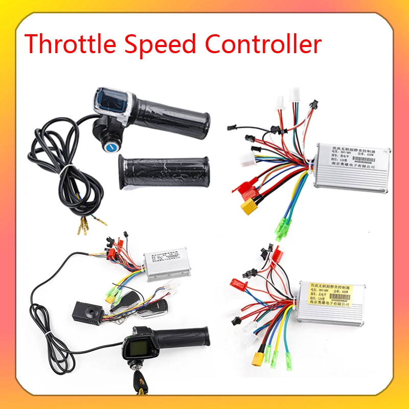 Electric Bicycle Scooter 36v 48v 450W Handlebar Throttle Speed Brushless Controller Lcd Display Accelerator Display With 2Keys
Electric Bicycle Scooter 36v 48v 450W Handlebar Throttle Speed Brushless Controller Lcd Display Accelerator Display With 2Keys