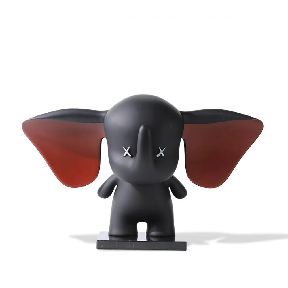 Modern Light Luxury Silver Black Dumbo Desktop Sculpture Ornament Model Room Hotel Living Room Sculpture Table Jewelry Gifts
Modern Light Luxury Silver Black Dumbo Desktop Sculpture Ornament Model Room Hotel Living Room Sculpture Table Jewelry Gifts