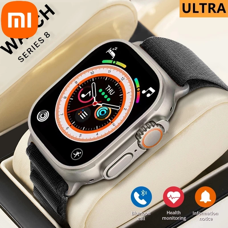 Xiaomi Smart Watch Series 8 2.02 Inch Screen Bluetooth Call Heart Rate Blood Pressure Women Men Smartwatch for Apple Watch Ultra
Xiaomi Smart Watch Series 8 2.02 Inch Screen Bluetooth Call Heart Rate Blood Pressure Women Men Smartwatch for Apple Watch Ultra