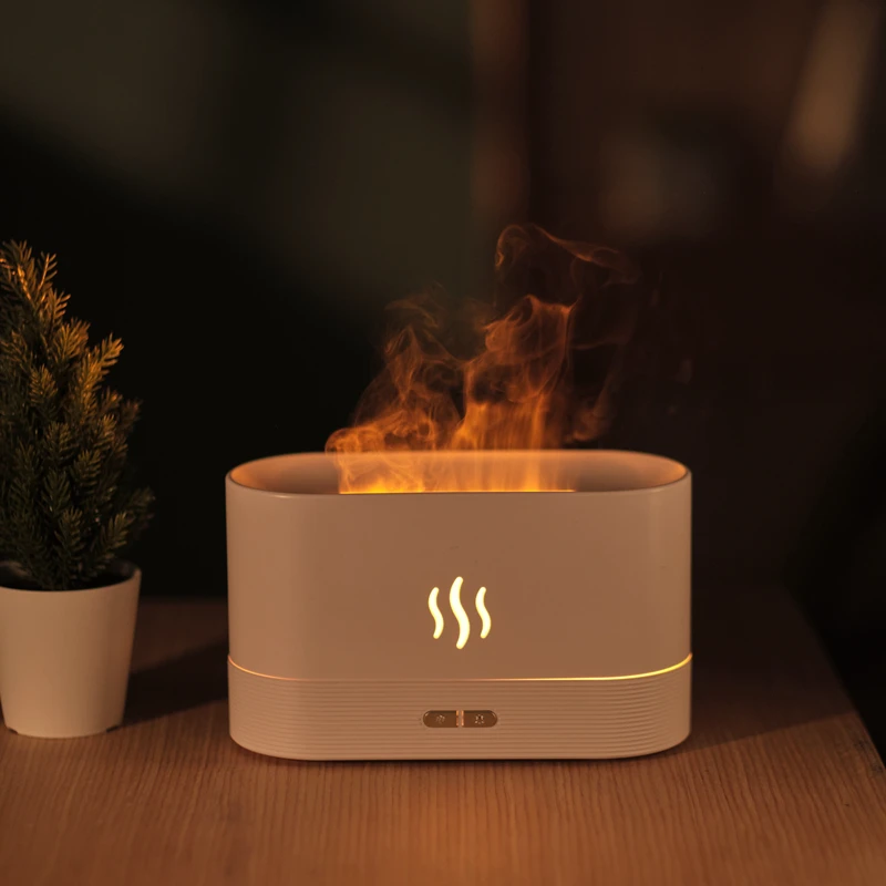 Portable Essential Oil Diffuser Simulation Flame Ultrasonic Humidifier Home Office Air Freshener Fragrance Sooth Sleep Atomizer
Portable Essential Oil Diffuser Simulation Flame Ultrasonic Humidifier Home Office Air Freshener Fragrance Sooth Sleep Atomizer