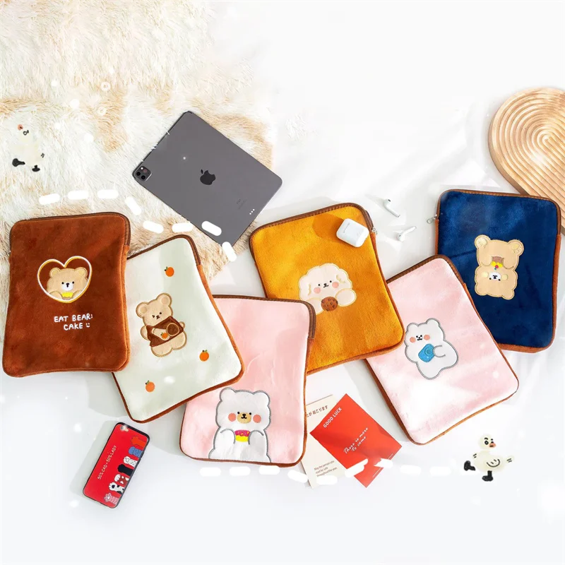 Cute Cartoon Bear Tablet Inner Bile Bag For ipad 5/6th 9.7 Inch 7/8/9th 10.2 Inch Air 3 10.5 2018 ipad Pro 2021 Pro 11 Inch Case
Cute Cartoon Bear Tablet Inner Bile Bag For ipad 5/6th 9.7 Inch 7/8/9th 10.2 Inch Air 3 10.5 2018 ipad Pro 2021 Pro 11 Inch Case