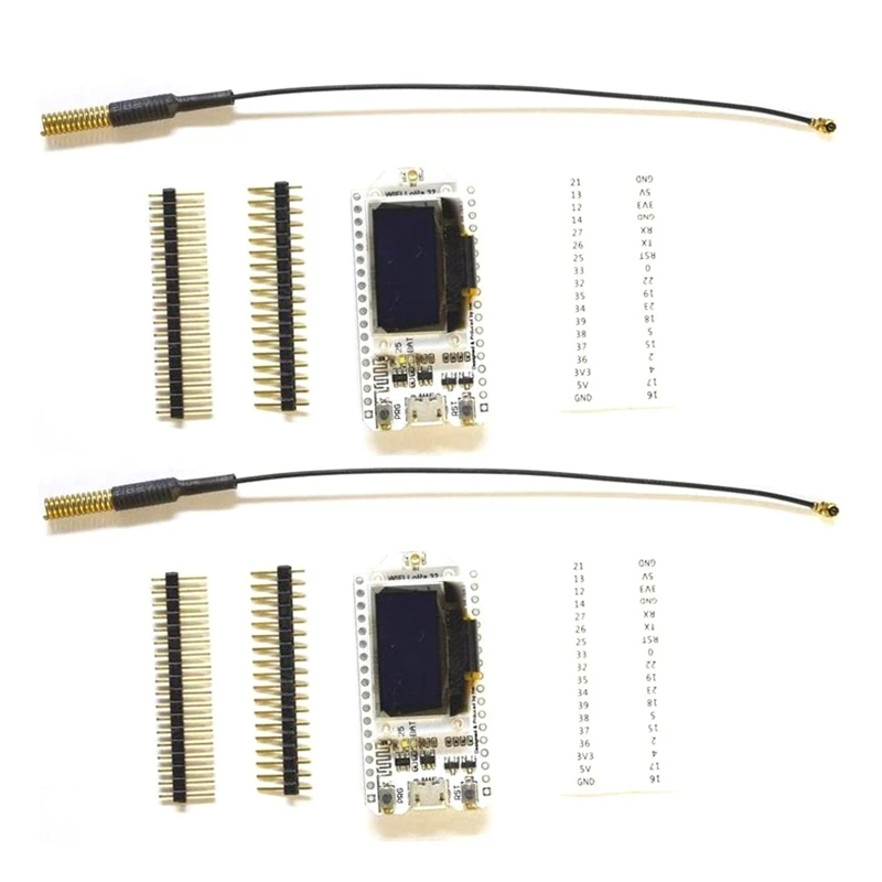 Макетная плата H ELTEC AUTOMATION, 2 шт., Wi-Fi Lora 433 МГц ESP32 LoRa SX1278 Esp32, OLED дисплей 0,96 дюйма, Bluetooth, для Arduino
Макетная плата H ELTEC AUTOMATION, 2 шт., Wi-Fi Lora 433 МГц ESP32 LoRa SX1278 Esp32, OLED дисплей 0,96 дюйма, Bluetooth, для Arduino