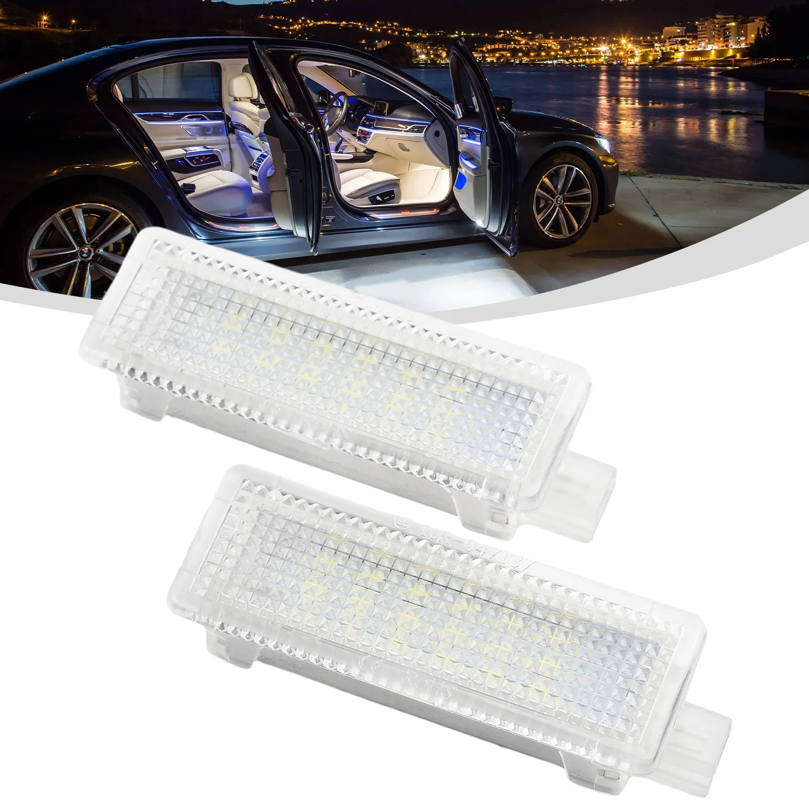 Door Light LED Licence Lights Car Lights Door Sill Light E88 E60 F10 R70 2Pcs Auto Parts For BMW LED Courtesy Lamp
Door Light LED Licence Lights Car Lights Door Sill Light E88 E60 F10 R70 2Pcs Auto Parts For BMW LED Courtesy Lamp