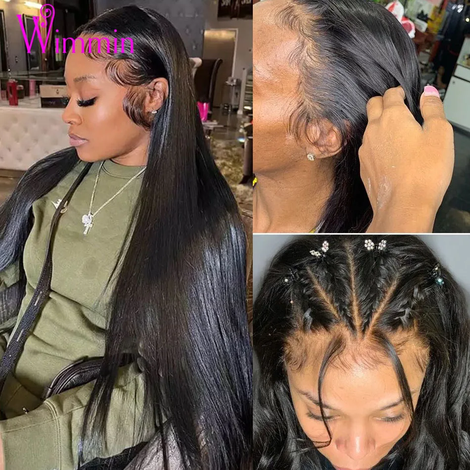 13x4/13x6 HD Transparent Lace Front Human Hair Wigs Brazilian Straight Human Hair Lace Front Wig Pre Plucked 360 Frontal Wigs
13x4/13x6 HD Transparent Lace Front Human Hair Wigs Brazilian Straight Human Hair Lace Front Wig Pre Plucked 360 Frontal Wigs