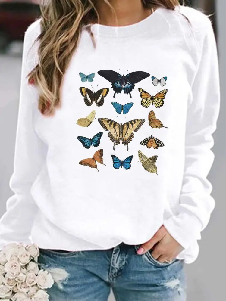 Butterfly Lovely 90s Trend Pullovers Women Clothing Ladies Spring Autumn Hoodies Woman Print Female Casual Graphic Sweatshirts
Butterfly Lovely 90s Trend Pullovers Women Clothing Ladies Spring Autumn Hoodies Woman Print Female Casual Graphic Sweatshirts