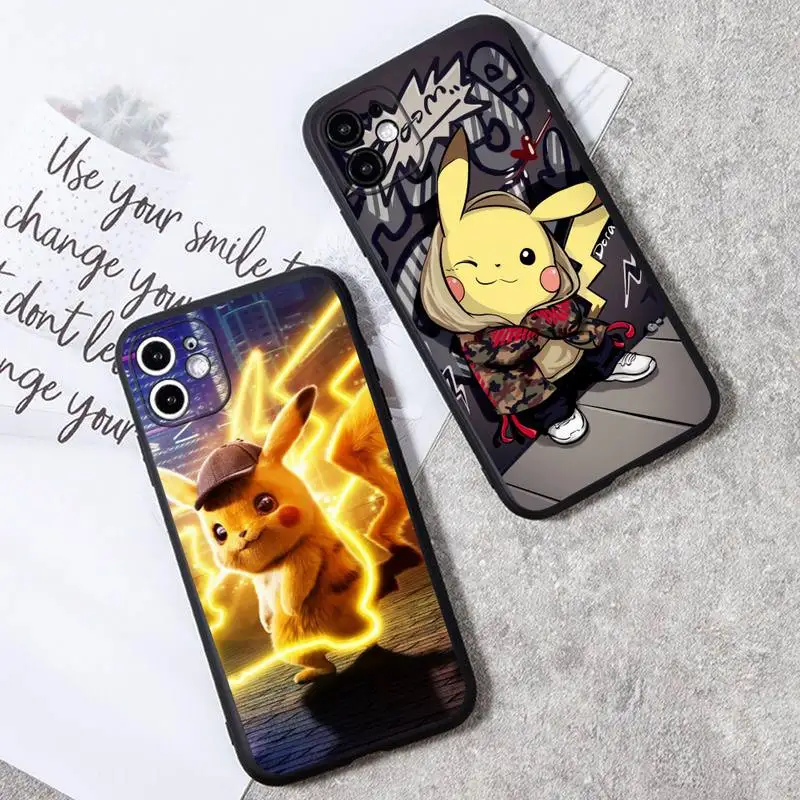 Cute Cartoon Pocket Monster Pikachu Pokemon Phone Case For iphone 14 Plus 13 12 Mini 11 Pro XS Max X XR Cover
Cute Cartoon Pocket Monster Pikachu Pokemon Phone Case For iphone 14 Plus 13 12 Mini 11 Pro XS Max X XR Cover