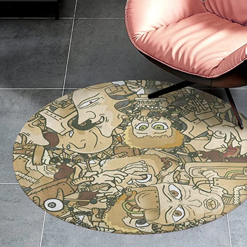 CLOOCL Newest Flannel Round Carpet for Living Room Bedroom Decor 3D Rugs Non-slip Porch Mat Bath Mat Robot Area Rug Home Decor
CLOOCL Newest Flannel Round Carpet for Living Room Bedroom Decor 3D Rugs Non-slip Porch Mat Bath Mat Robot Area Rug Home Decor