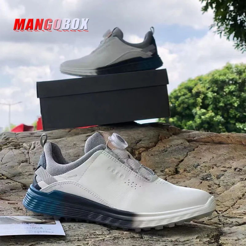 New Luxury Brand Golf Shoes for Couples White Quick Lacing Men Gym Sneakers Genuine Leather Golf Training Unisex
New Luxury Brand Golf Shoes for Couples White Quick Lacing Men Gym Sneakers Genuine Leather Golf Training Unisex