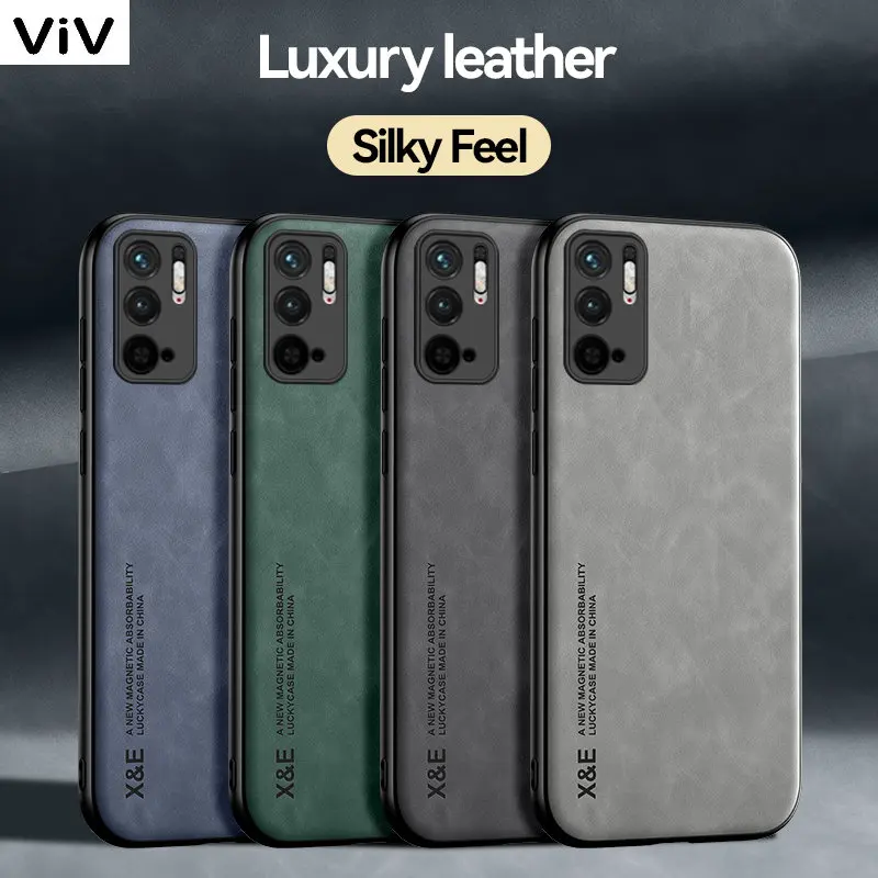 

Luxury Sheepskin Leather Case For Huawei P30 P60 P40 P50 P20 Mate 50 40 30 20 Nova 10 7 7I Pro Lite 5G Magnetic Shockproof Cover