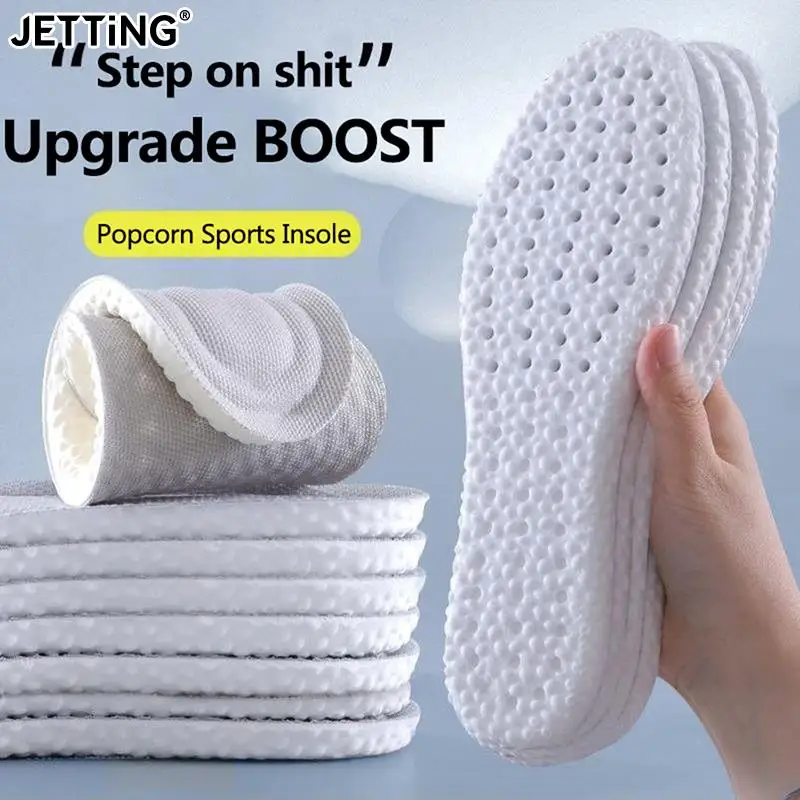 Orthopedic Memory Foam Sport Insoles Stretch Breathable Deodorant Cushion Pad Shock Absorption Increased Insole For Shoes
Orthopedic Memory Foam Sport Insoles Stretch Breathable Deodorant Cushion Pad Shock Absorption Increased Insole For Shoes