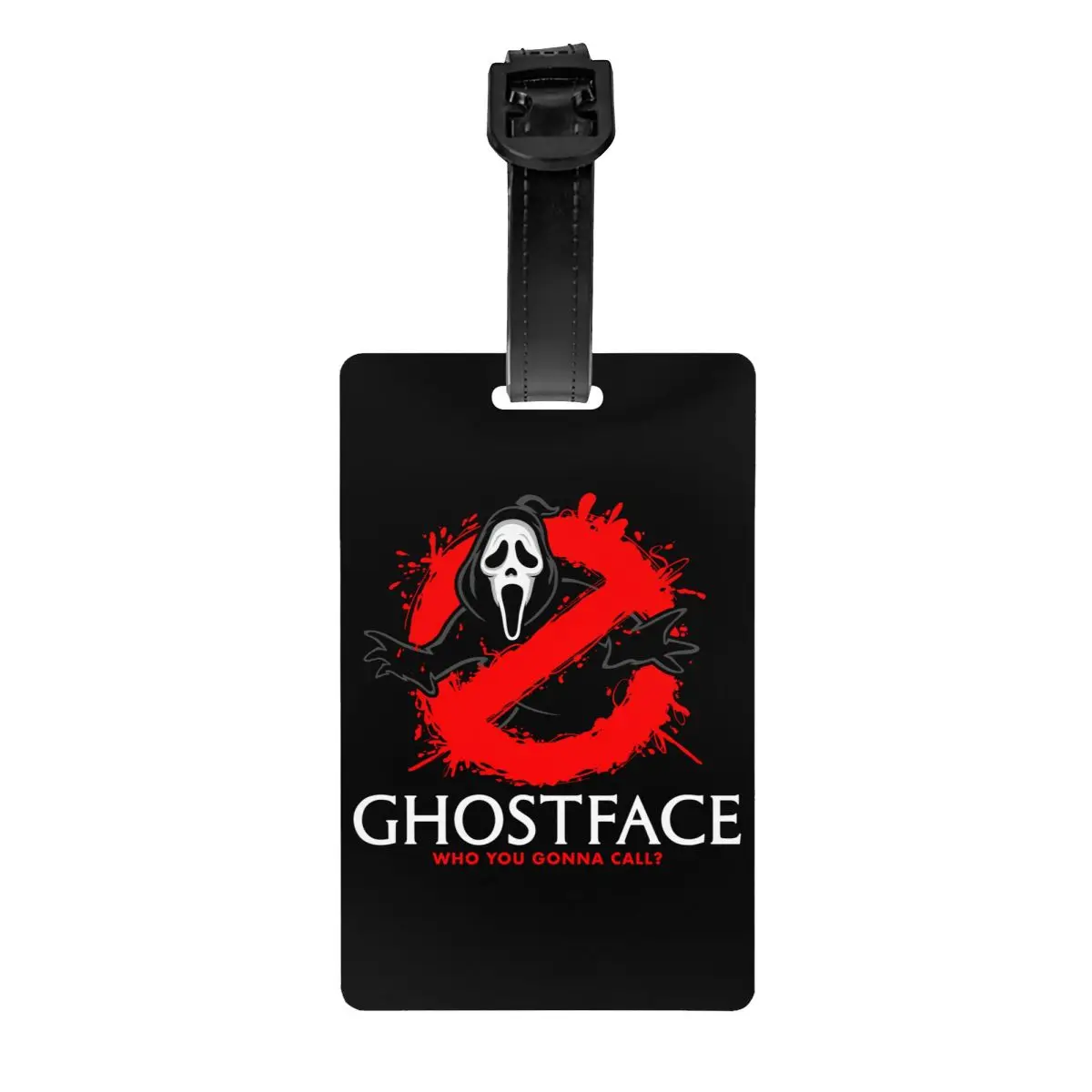 Ghostface Busters Scream Luggage Tag Halloween Ghost Horror Movie Suitcase Baggage Privacy Cover ID Label
Ghostface Busters Scream Luggage Tag Halloween Ghost Horror Movie Suitcase Baggage Privacy Cover ID Label