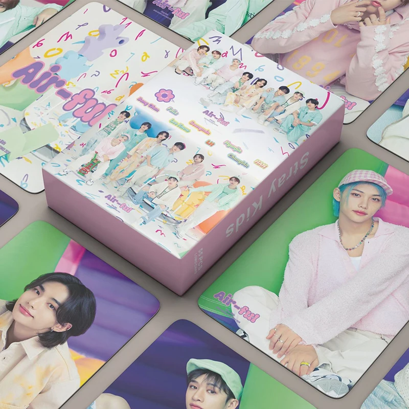 55pcs/set Stray Kids 2024 Season's Greetings Air-ful Lomo Card Golden Solo Album HD Photo Print Cards for Fans Gift Collection
55pcs/set Stray Kids 2024 Season's Greetings Air-ful Lomo Card Golden Solo Album HD Photo Print Cards for Fans Gift Collection