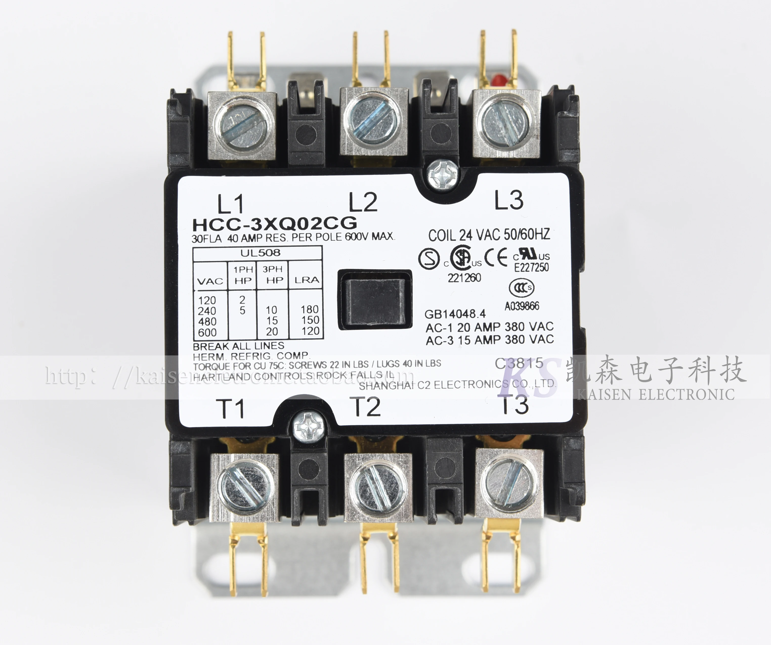 24 В 30 А HCC-3XQ02CG, кондиционер, промышленный обогреватель, тепловой насос UL CE, американский трехфазный контактор переменного тока
24 В 30 А HCC-3XQ02CG, кондиционер, промышленный обогреватель, тепловой насос UL CE, американский трехфазный контактор переменного тока