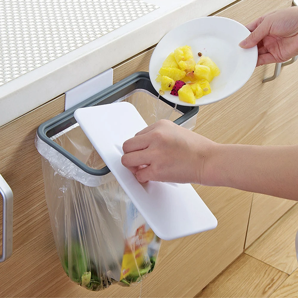 Portable Plastic Garbage Hanging Bag Kitchen Trash Storage Rack Convenient Cabinet Door Basket Scouring Pad Dry Shelf Holder
Portable Plastic Garbage Hanging Bag Kitchen Trash Storage Rack Convenient Cabinet Door Basket Scouring Pad Dry Shelf Holder