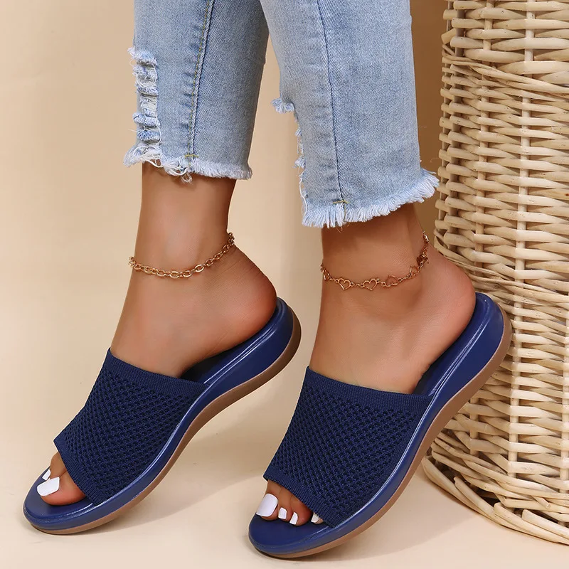 Women's Shoes 2022 Summer Plus Size Wedge Platform Sandals Soft Bottom Beach Muje Ladies Outdoor Light closed toe Flat Slippers
Women's Shoes 2022 Summer Plus Size Wedge Platform Sandals Soft Bottom Beach Muje Ladies Outdoor Light closed toe Flat Slippers