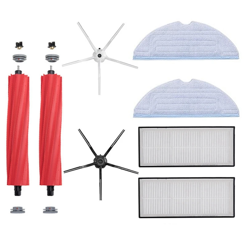 8 Pcs for Xiaomi Roborock S7 T7S Plus of Washable Filter Detachable Main Brush Mop Cloth Side Brush Vacuum Cleaner Parts
8 Pcs for Xiaomi Roborock S7 T7S Plus of Washable Filter Detachable Main Brush Mop Cloth Side Brush Vacuum Cleaner Parts