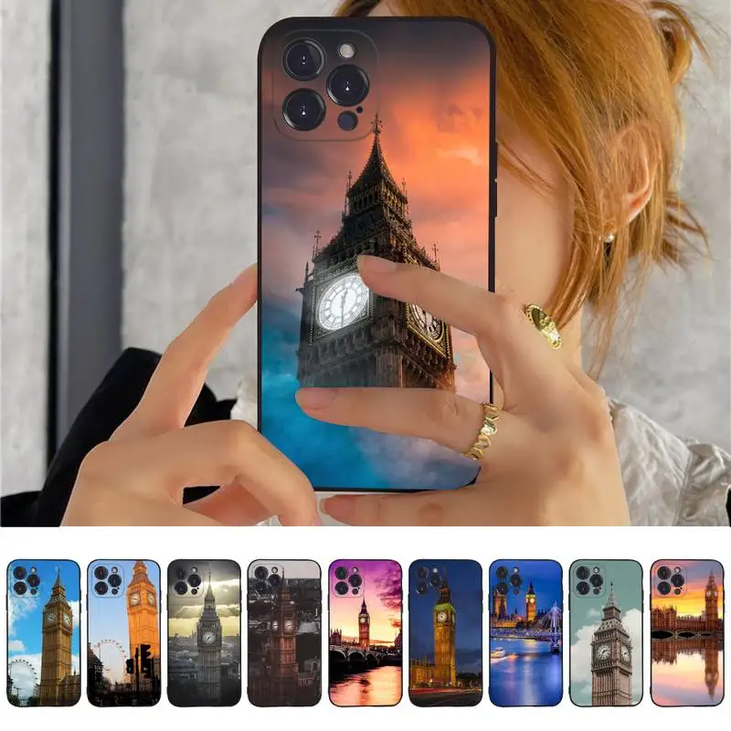 Big Ben Phone Case For iPhone 14 11 12 13 Mini Pro Max 8 7 6 6S Plus X SE 2020 XR XS Funda Case
Big Ben Phone Case For iPhone 14 11 12 13 Mini Pro Max 8 7 6 6S Plus X SE 2020 XR XS Funda Case