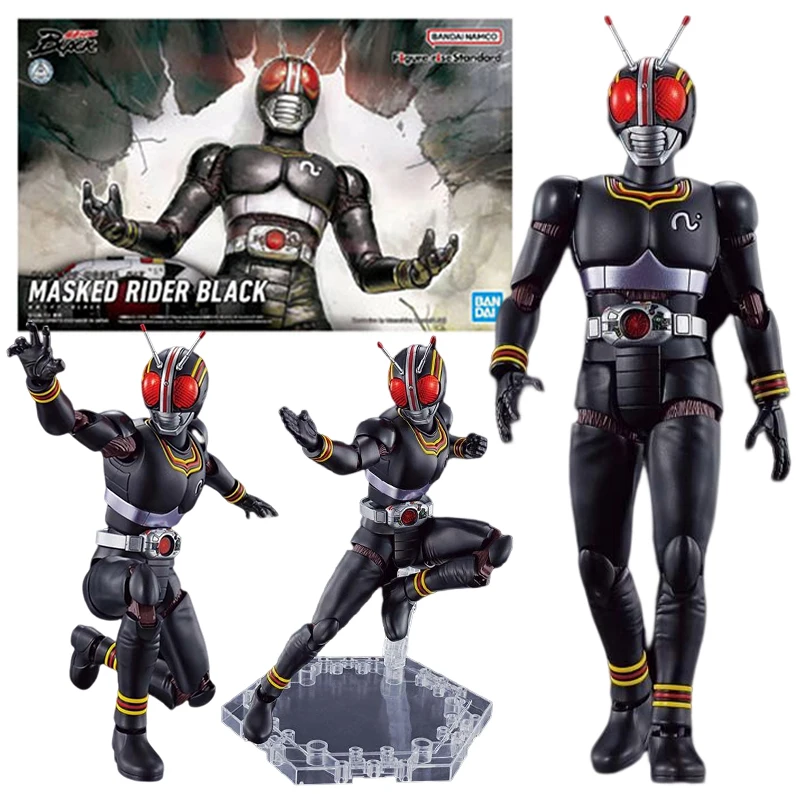 Bandai Original Kamen Rider Model Garage Kit Figure-rise 1/8 Masked Rider Black Anime Action Figure Assembly Model Toys
Bandai Original Kamen Rider Model Garage Kit Figure-rise 1/8 Masked Rider Black Anime Action Figure Assembly Model Toys
