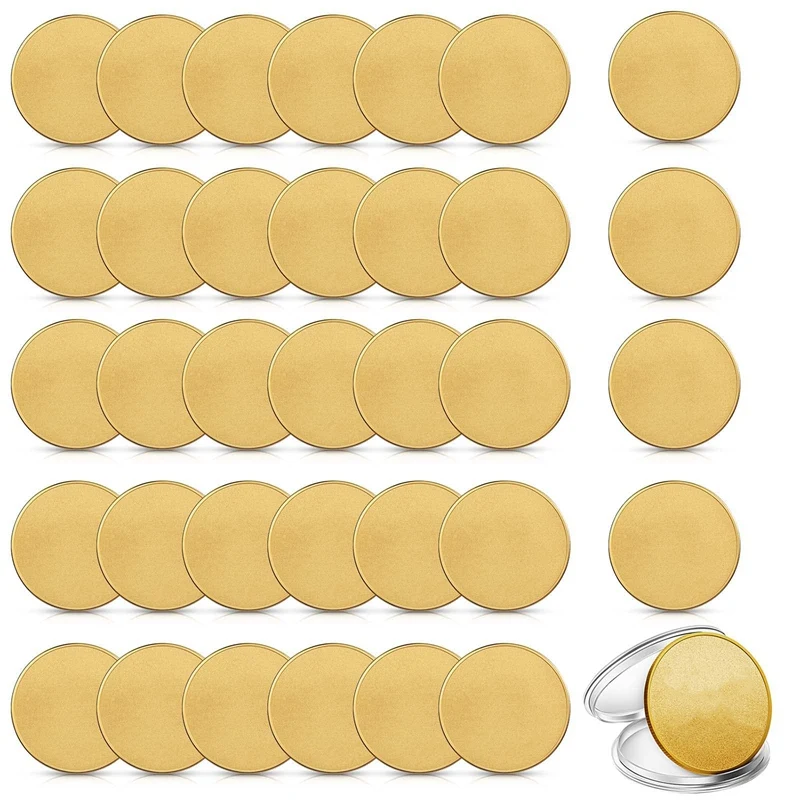 30 Pcs Blank Challenge Coins Blanks Coin With Acrylic Protection Box For Engraving
30 Pcs Blank Challenge Coins Blanks Coin With Acrylic Protection Box For Engraving