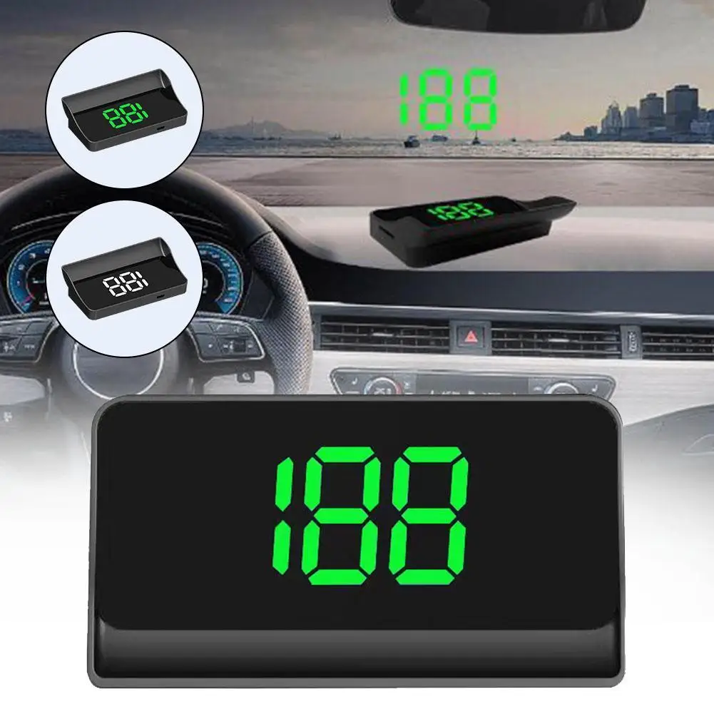 Автомобильный проектор на лобовое стекло A1Z8 цифровой спидометр с GPS и HUD подключи