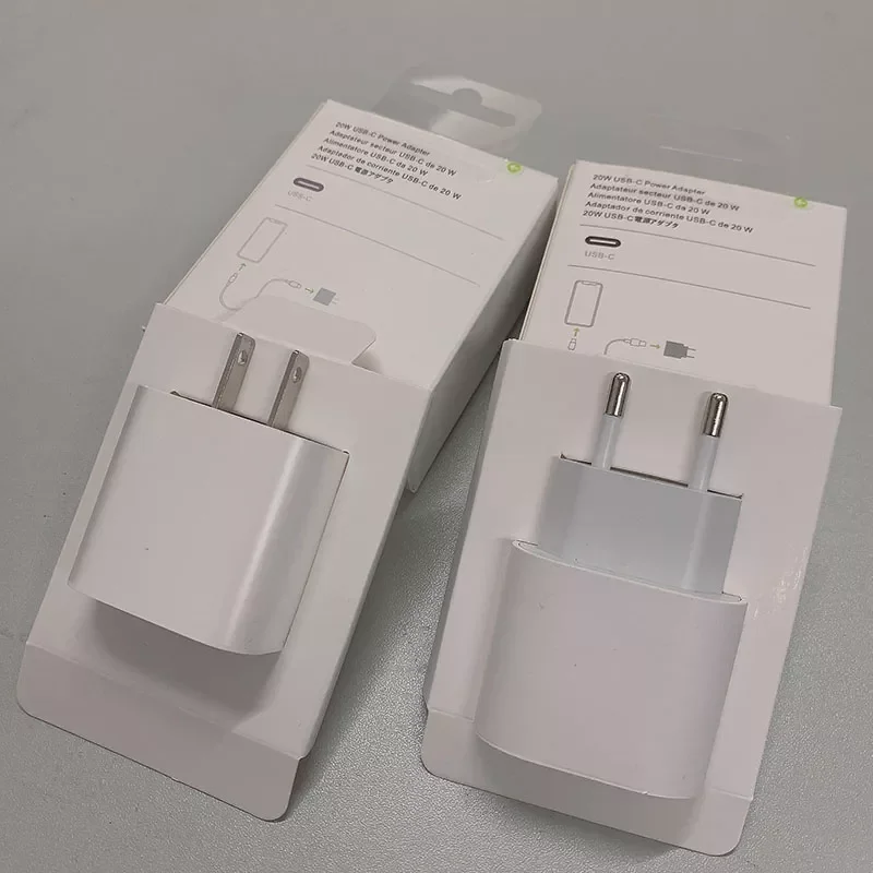 202210pcs/lot 20w PD Charger Fast Charging Original EU US Plug For Phone 12 pro max 11 Pro XS XR 12 Mini With Retail Packaging
202210pcs/lot 20w PD Charger Fast Charging Original EU US Plug For Phone 12 pro max 11 Pro XS XR 12 Mini With Retail Packaging