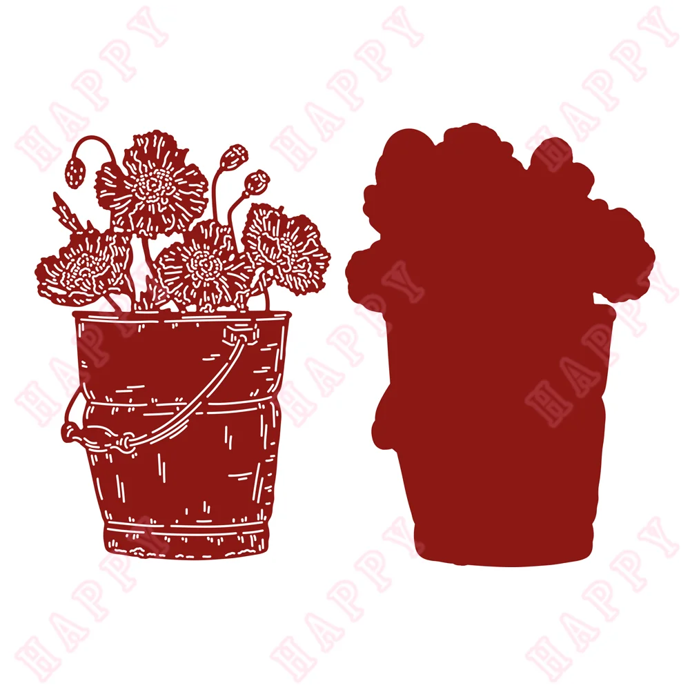 Metal Cutting Dies Buckets Of Love For DIY Scrapbook Envelope Greeting Card Decorative Embossing Handcraft Paper Craft Template
Metal Cutting Dies Buckets Of Love For DIY Scrapbook Envelope Greeting Card Decorative Embossing Handcraft Paper Craft Template