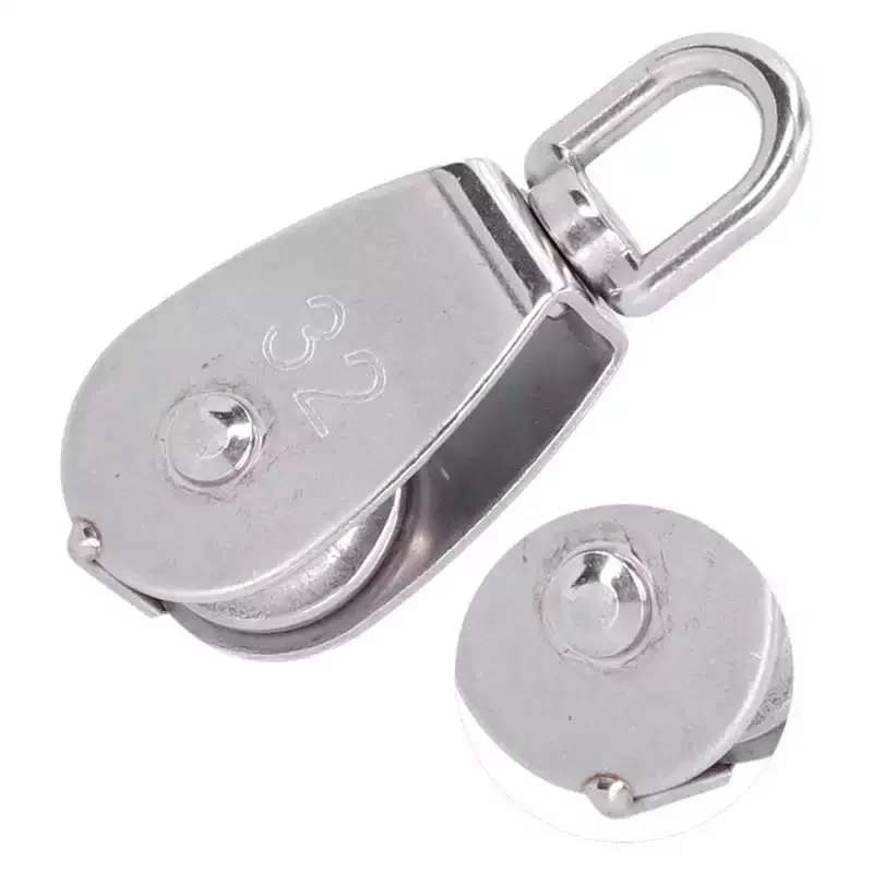 Hoist Pulley Single Wheel Pulley Corrosion Resistant for Boat Lifting for Heavy Lifting
Hoist Pulley Single Wheel Pulley Corrosion Resistant for Boat Lifting for Heavy Lifting