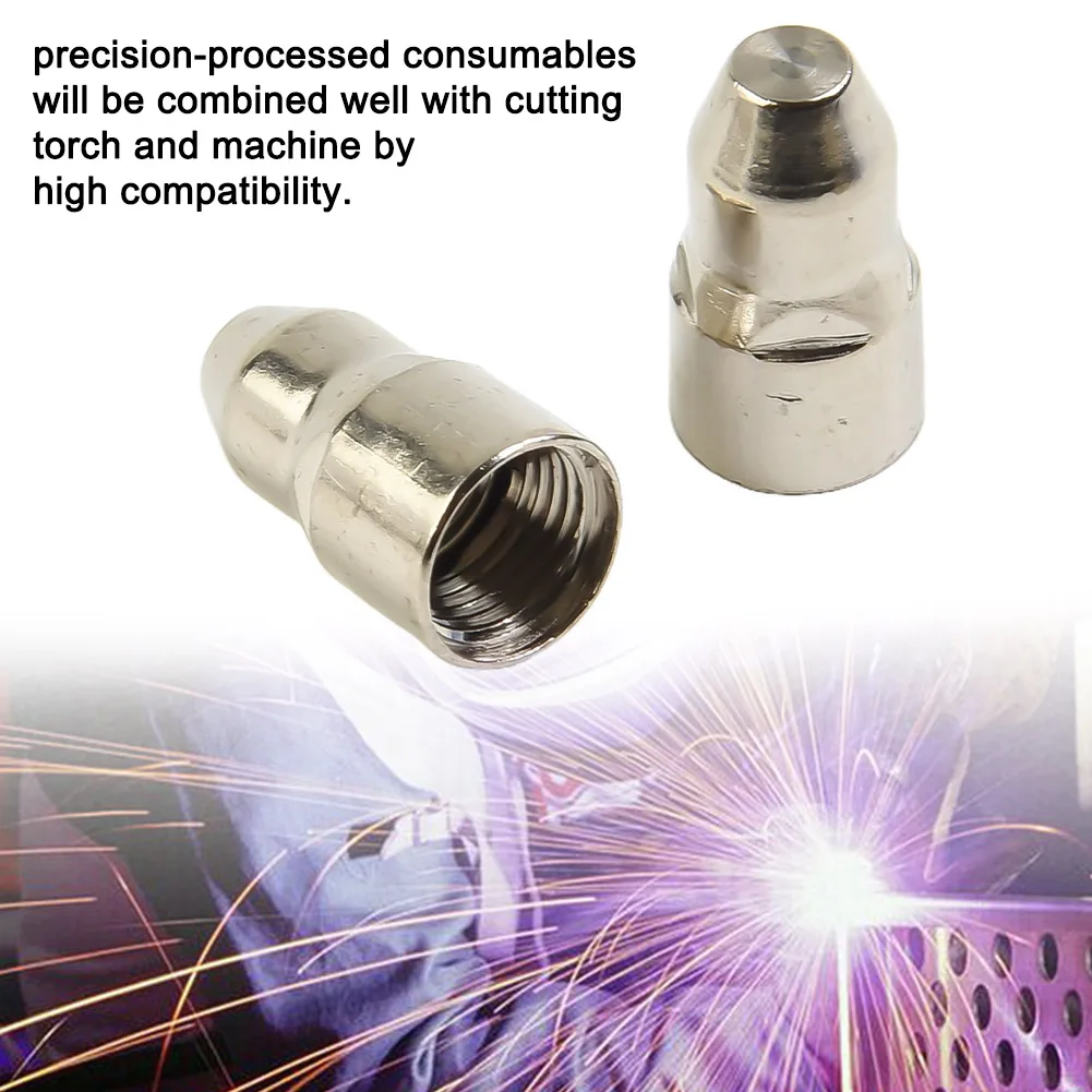 20pcs P80 Plasma Cutting Torch Consumable Cutting 60A 80A Tip Electrode Nozzle For Plasma Cutting Machine CUT-70/80/100/120
20pcs P80 Plasma Cutting Torch Consumable Cutting 60A 80A Tip Electrode Nozzle For Plasma Cutting Machine CUT-70/80/100/120