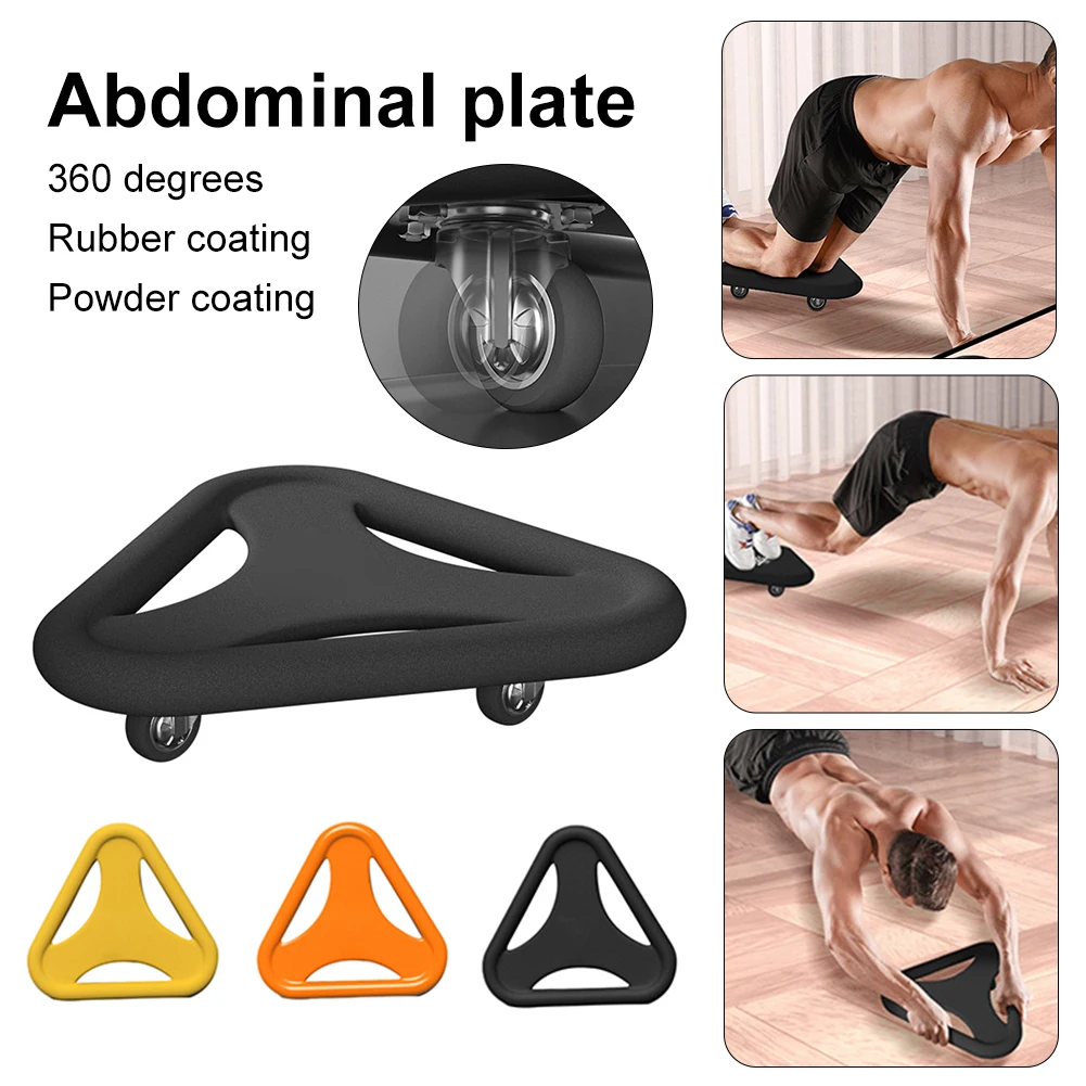 Fitness Ab Roller with Universal Caster Wheel Triangle Abs Workout Core Training Wheel Equipment for Home Fitness Core Strength
Fitness Ab Roller with Universal Caster Wheel Triangle Abs Workout Core Training Wheel Equipment for Home Fitness Core Strength