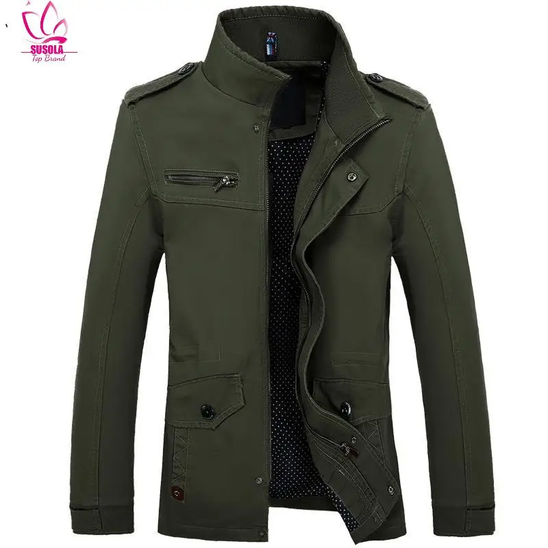SUSOLA Men Jacket Coat New Trend Trench Coat New Autumn Winter Brand Casual Silm Fit Overcoat Jacket Male M-5XL
SUSOLA Men Jacket Coat New Trend Trench Coat New Autumn Winter Brand Casual Silm Fit Overcoat Jacket Male M-5XL