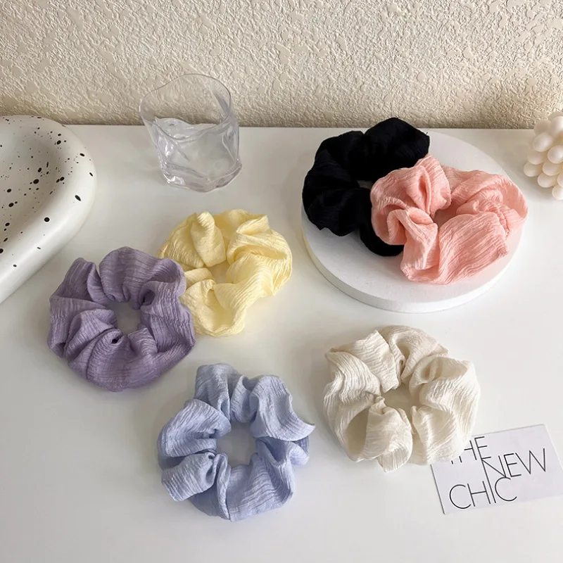 Colorful Scrunchies Ponytail Holder Solid Candy Color Hemp Fabric Hair Rope Elastic Hair Rubber Band Stretchy Hair Ties Hot
Colorful Scrunchies Ponytail Holder Solid Candy Color Hemp Fabric Hair Rope Elastic Hair Rubber Band Stretchy Hair Ties Hot