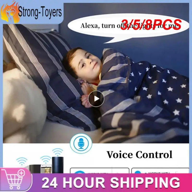 3/5/8PCS 16a Outlet With Light Sensor Night Light Tuya Us Plug Timing Smart Socket Voice Control Works With Alexa Google Home
3/5/8PCS 16a Outlet With Light Sensor Night Light Tuya Us Plug Timing Smart Socket Voice Control Works With Alexa Google Home