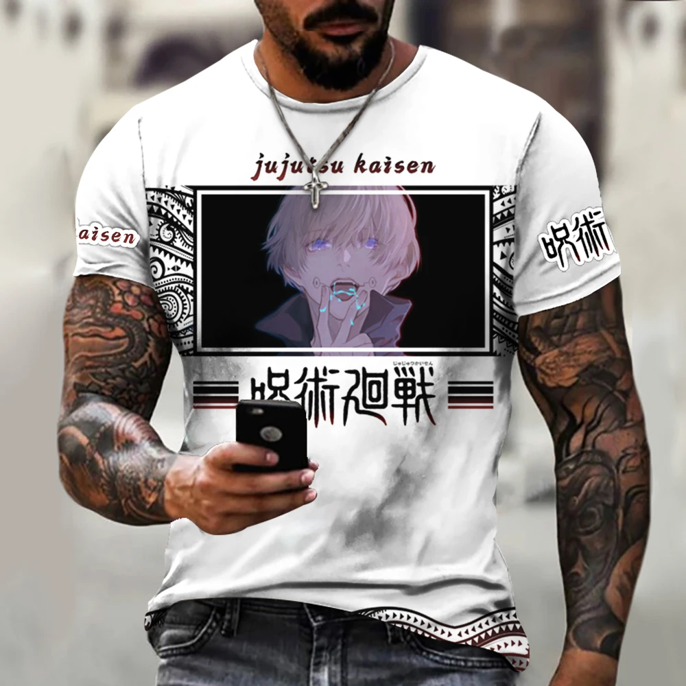2022 Men's Japanese T-Shirt Manga Jujutsu Kaisen Itadori Yuji Crew Neck Women's Kids Streetwear Hip Hop Soft Asian Size Full Fit
2022 Men's Japanese T-Shirt Manga Jujutsu Kaisen Itadori Yuji Crew Neck Women's Kids Streetwear Hip Hop Soft Asian Size Full Fit