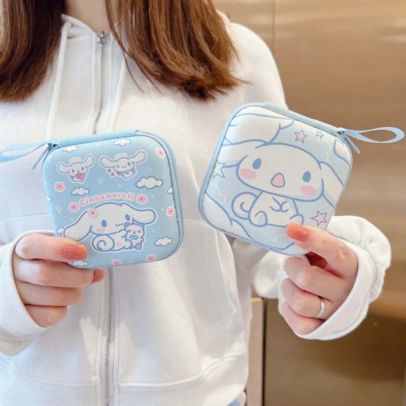 Sanrio Pochacco Kuromi Cinnamoroll Mymelody Cute Headset Storage Bag Cartoon Charger Storage Box Data Cable Sorting Box
Sanrio Pochacco Kuromi Cinnamoroll Mymelody Cute Headset Storage Bag Cartoon Charger Storage Box Data Cable Sorting Box