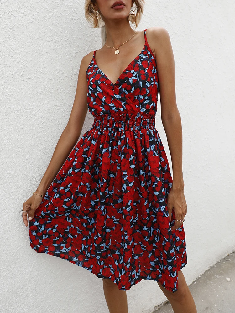ATUENDO Summer Fashion Print Red Dress for Women Behomian Sexy Sleeveless Party Robe Vintage Wedding Guest Elegant Long Dresses
ATUENDO Summer Fashion Print Red Dress for Women Behomian Sexy Sleeveless Party Robe Vintage Wedding Guest Elegant Long Dresses