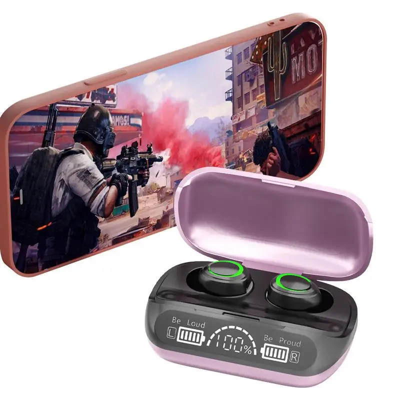 Wireless Earbuds Bluetoothes Headphones Waterproof Earphones In Ear With Microphone Large Screen Display HIFI Sound Effect
Wireless Earbuds Bluetoothes Headphones Waterproof Earphones In Ear With Microphone Large Screen Display HIFI Sound Effect