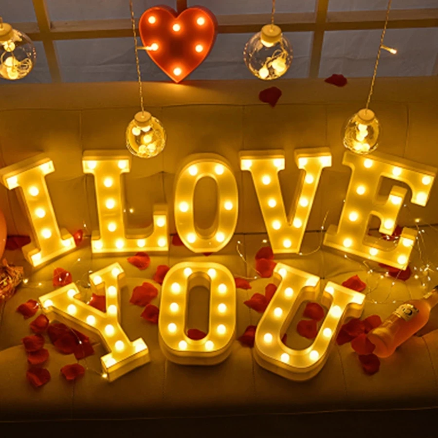 22cm 16cm Plastic Letter LED Night Light Marquee Sign Alphabet Lights Holiday Party Wedding Christmas Decor Valentines Day Gift
22cm 16cm Plastic Letter LED Night Light Marquee Sign Alphabet Lights Holiday Party Wedding Christmas Decor Valentines Day Gift