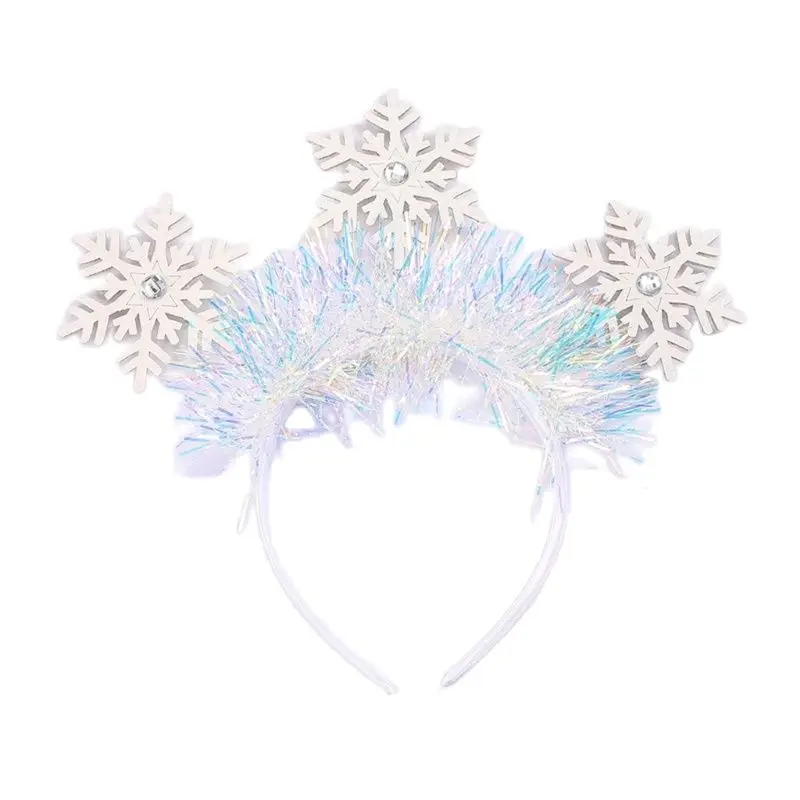 Cute Christmas Snowflake Shape Hair Hoop Women Party Headband Makeup Hair Decors
Cute Christmas Snowflake Shape Hair Hoop Women Party Headband Makeup Hair Decors
