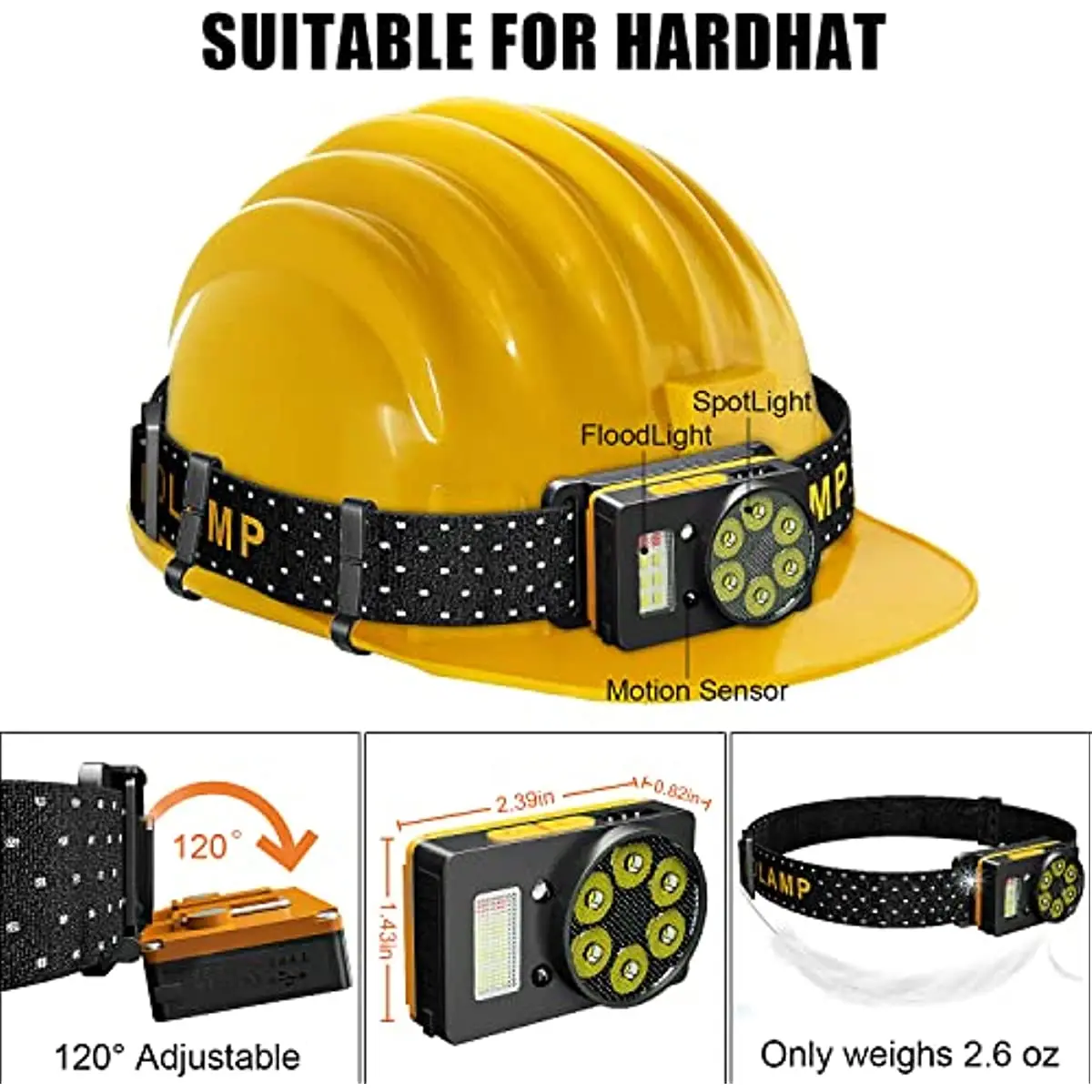 6 modes of waterproof lighting equipment camping cap lightscamping lamp 1000umen charged red light LED headlights magnetic mini
6 modes of waterproof lighting equipment camping cap lightscamping lamp 1000umen charged red light LED headlights magnetic mini