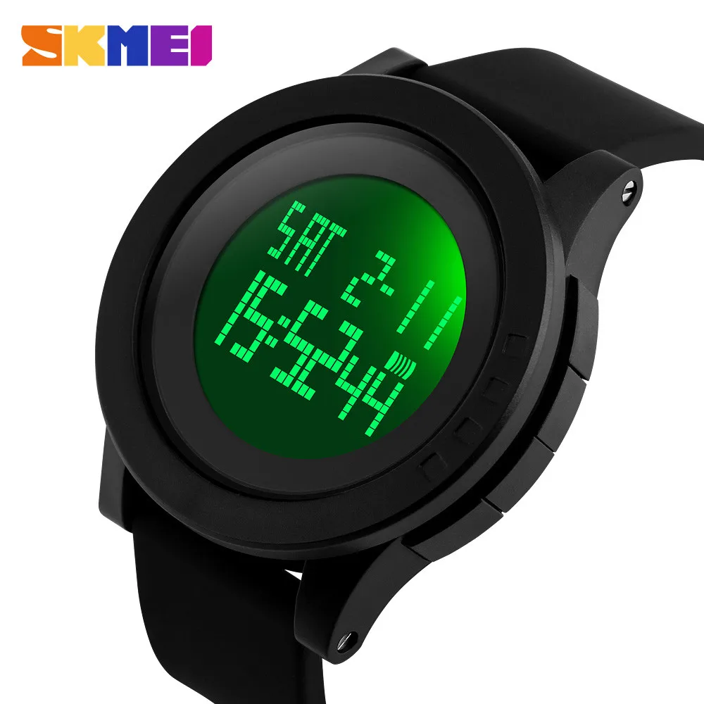 

SKMEI 1142 Fashion Watch Men Sports Silicone Waterproof Man Watches Military LED Digital Watch For Men Clock Relogio Masculino