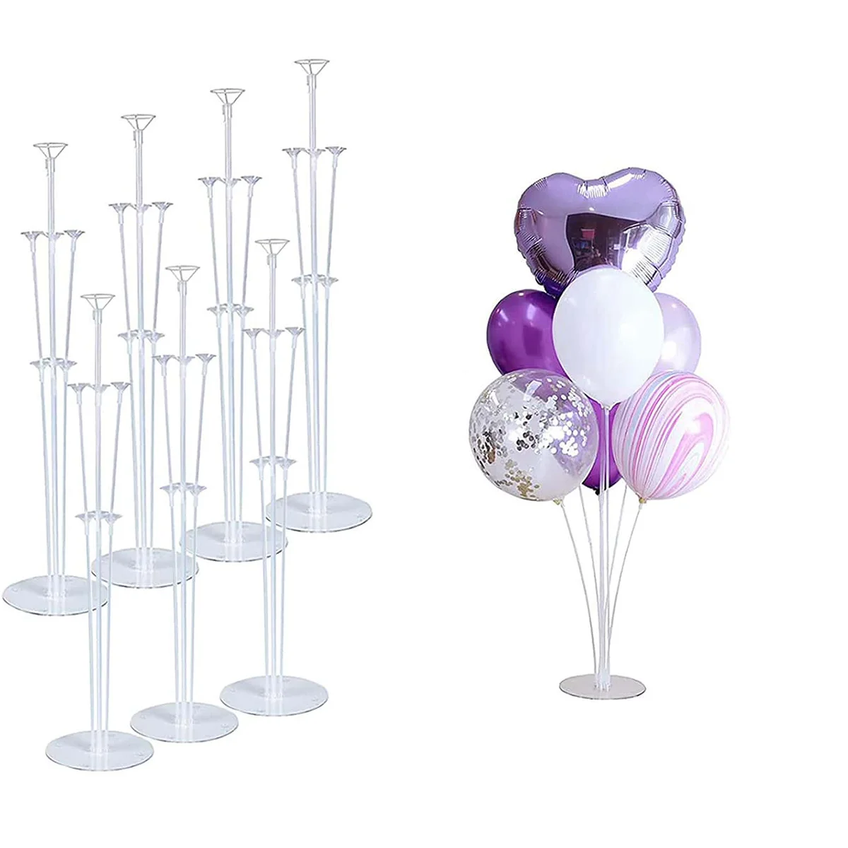 1set Desktop Balloon Stand Kit, Desktop Balloon Holder, Column Stand Reusable Clear Holder, For Birthday Party, Wedding
1set Desktop Balloon Stand Kit, Desktop Balloon Holder, Column Stand Reusable Clear Holder, For Birthday Party, Wedding